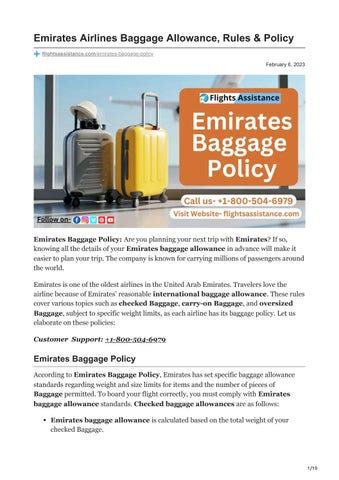 emirates baggage policy|Iba pa.